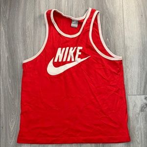 COPY - Nike runners tank top red